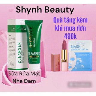 Sữa rửa mặt nha đam swhite NSX 2023