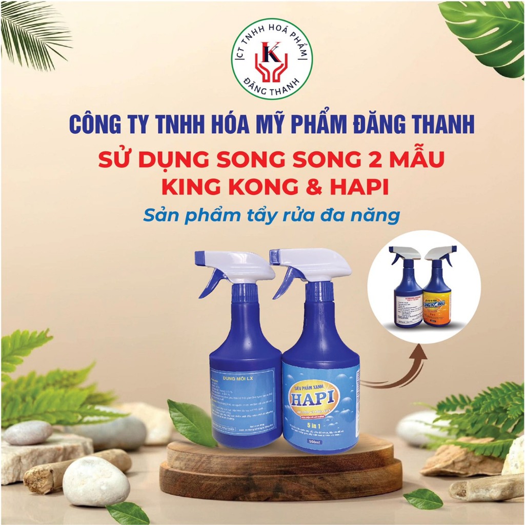 Tẩy quần áo giày dép chai 1000ml tẩy sạch các vết mốc, thâm kim hiệu quả king clean