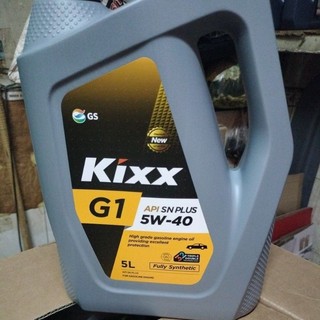 Dầu Nhớt động cơ Kixx 5w40 5L tổng hơp Chính Hãng 🇰🇷