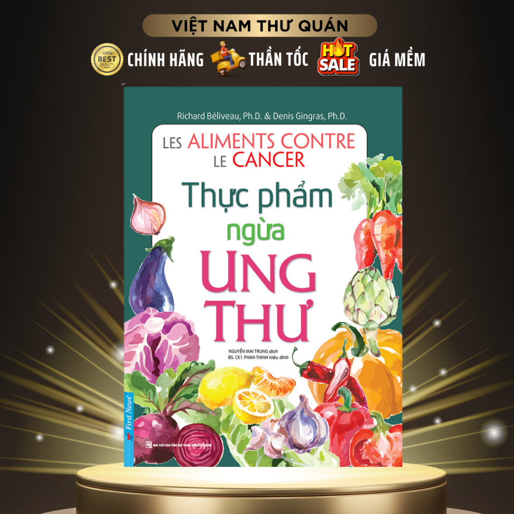Sách - Thực phẩm ngừa ung thư- First News