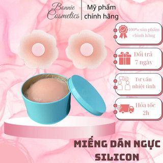 Miếng dán ngực silicon ôm trọn cơ thể, chống nước hộp 5 cặp - BonnieCosmetics