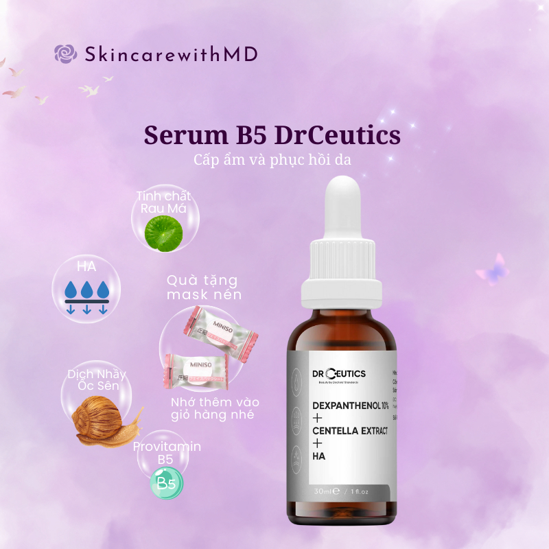 {CHÍNH HÃNG} Serum B5 DrCeutics 10,30,100ml