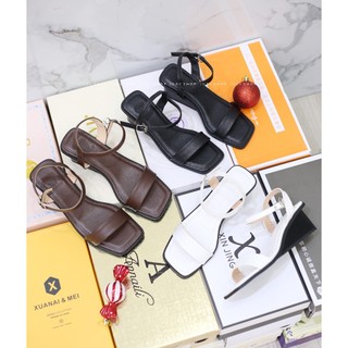 Giày judy- sandal vimily đế xuồng quai ngang 6p vnxk