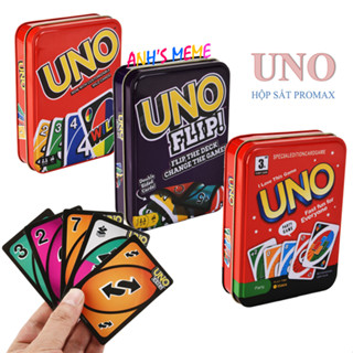 Bộ bài Uno Flip mở rộng 112 lá xịn hộp thiếc cao cấp