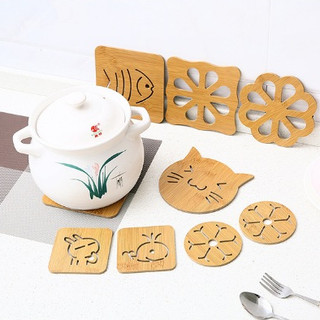 MIẾNG LÓT NỒI BÁT ĐĨA BẰNG GỖ SANG CHẢNH 14,5CM 88036