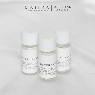  Nước rửa trang sức bạc MATERA dung dịch làm sáng bóng bạc như mới 10ml MPK02 