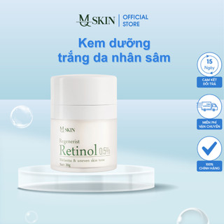 Kem Tái Tạo Da MQ Skin Regenerist Retinol 0.5% Ngăn Ngừa Mụn, Dưỡng Trắng Da Làm Mờ Thâm Nám Lọ 30g