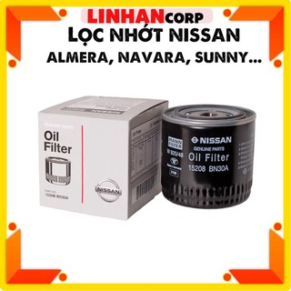 Lọc nhớt, lọc dầu động cơ Nissan Almera, Navara, Sunny, Xtrail, Grand, Teana
