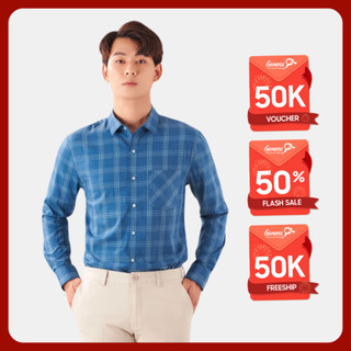 Áo sơ mi nam GENEROS Slimfit AK308 thiết kế trẻ trung chất liệu cao cấp lịch lãm