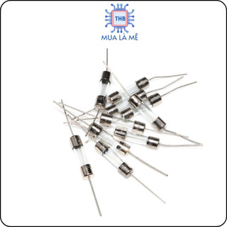 Cầu chì chân cắm 12A 6x30mm (Túi 10 con)