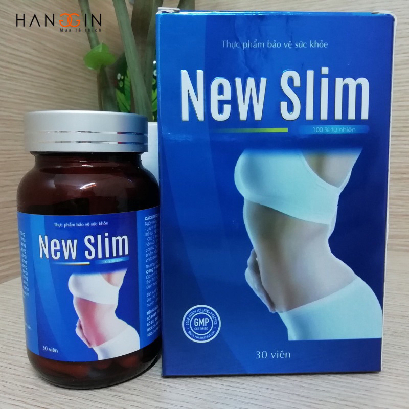 Viên Uống Giảm Cân New Slim – Hỗ Trợ Tăng Cường Chuyển Hoá Chất Béo (Hộp 30 viên) Chính Hãng 100%