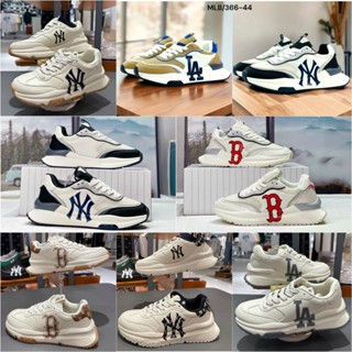 Giày Thể Thao MLB Chunky Runner LA Dodgers, Giày MLB Chunky Runner New York Yankees Black   Nam Nữ,hot năm 2023