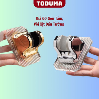 Giá đỡ vòi sen tăng áp dán tường chịu lực, cài sen tắm đế inox 304 xoay 120 độ màu vàng, đen, bạc, trắng