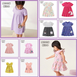 Váy bé gái Little Maven váy hè cotton bé gái nhiều mẫu JSKFK780