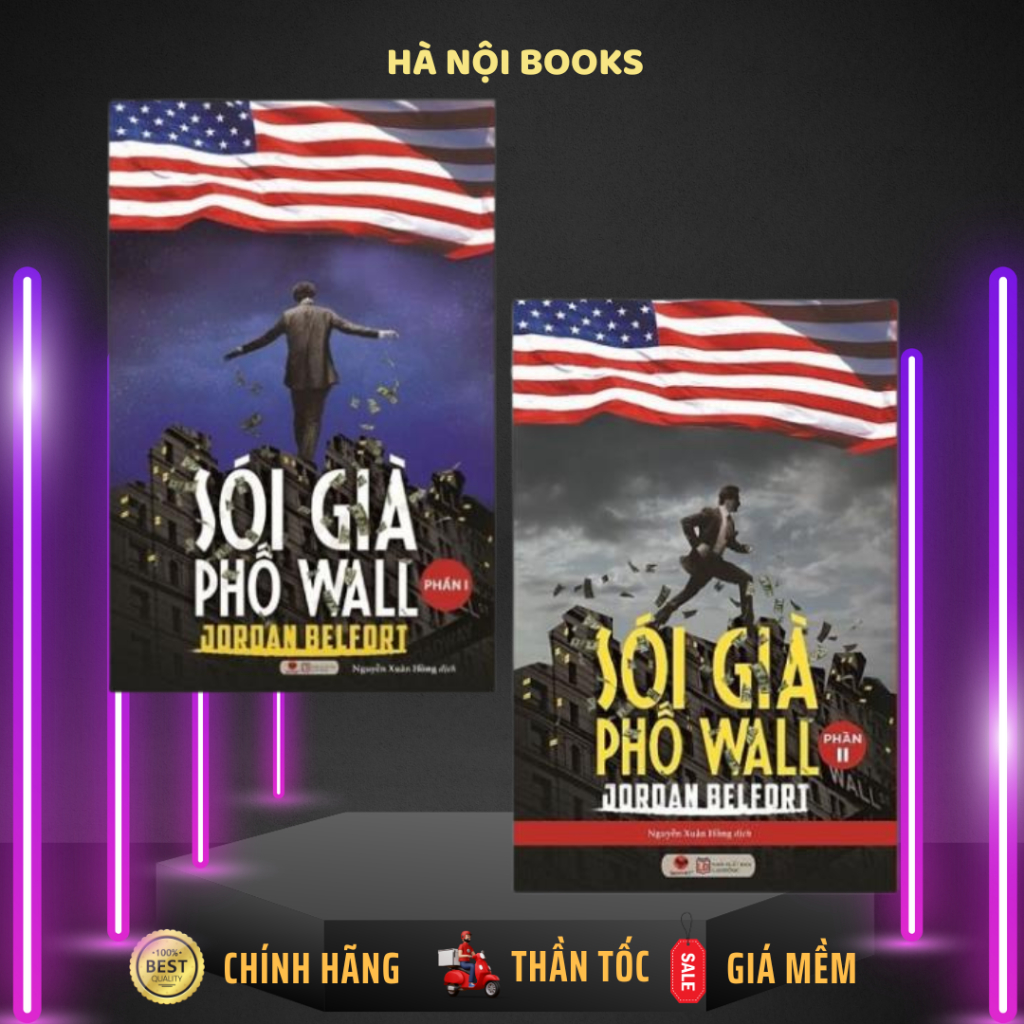 Sách - Combo Sói Già Phố Wall: Phần 1 + Phần 2 - Bách Việt