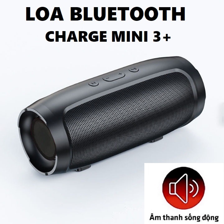 [ LOA BLUETOOTH KHÔNG DÂY ] Loa bluetooth mini Charge 3+ nghe nhạc âm thanh đỉnh, thiết kế nhỏ gọn, có chỗ cắm thẻ nhớ