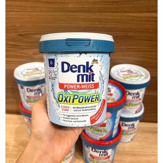Bột tẩy vết bẩn dành cho quần áo trắng Denkmit nắp trắng 750g - BGT02802
