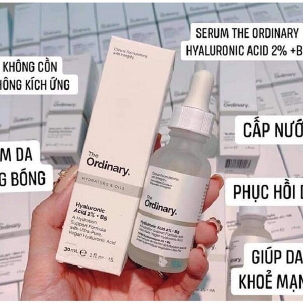 The Ordinary HYALURONIC ACID 2% + B5 Serum làm sáng da, dưỡng ẩm chuyên sâu - Nhà thuốc Bình An