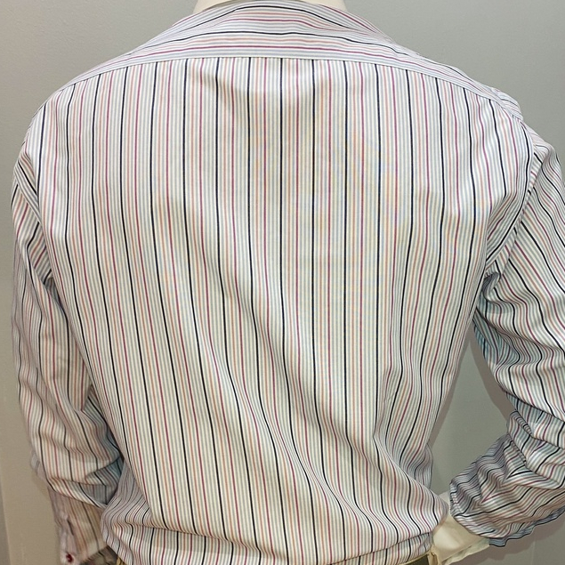 Áo Sơ Mi Nam Tay Dài CAMICISSIMA Kẻ Sọc Nhiều Màu Form Extra Slim Fit Dòng Non-iron - NIESFMCLVS11073