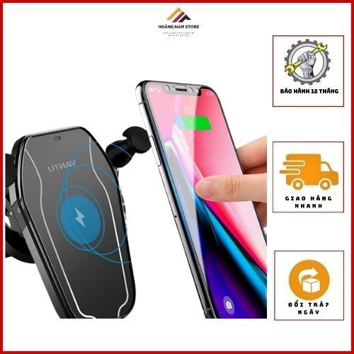 Giá đỡ điện thoại trên ô tô HM1 thiết kế tinh tế,sang trọng