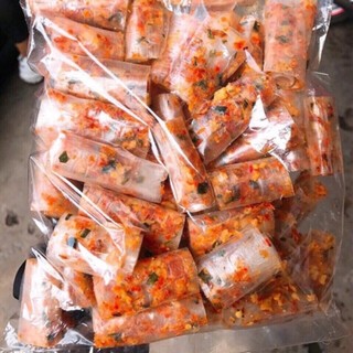 500g bánh tráng trộn sa tế cuộn thập cẩm cực ngon, ăn là nghiền/ 200g