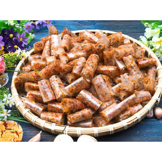 1kg bánh tráng trộn sa tế cuộn thập cẩm loại ngon