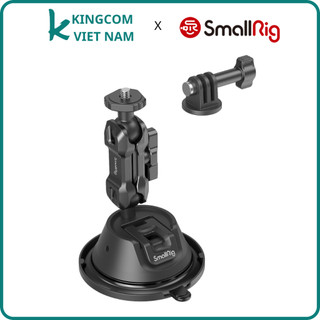 Smallrig 4193 portable suction cup mount support for action cameras sc-1k - bộ giá đỡ dành cho máy ảnh / action camera