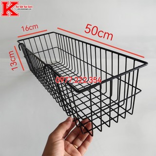 Giỏ lưới, giỏ cài lưới, giỏ treo tường lưới sắt siêu đẹp nhúng nhựa