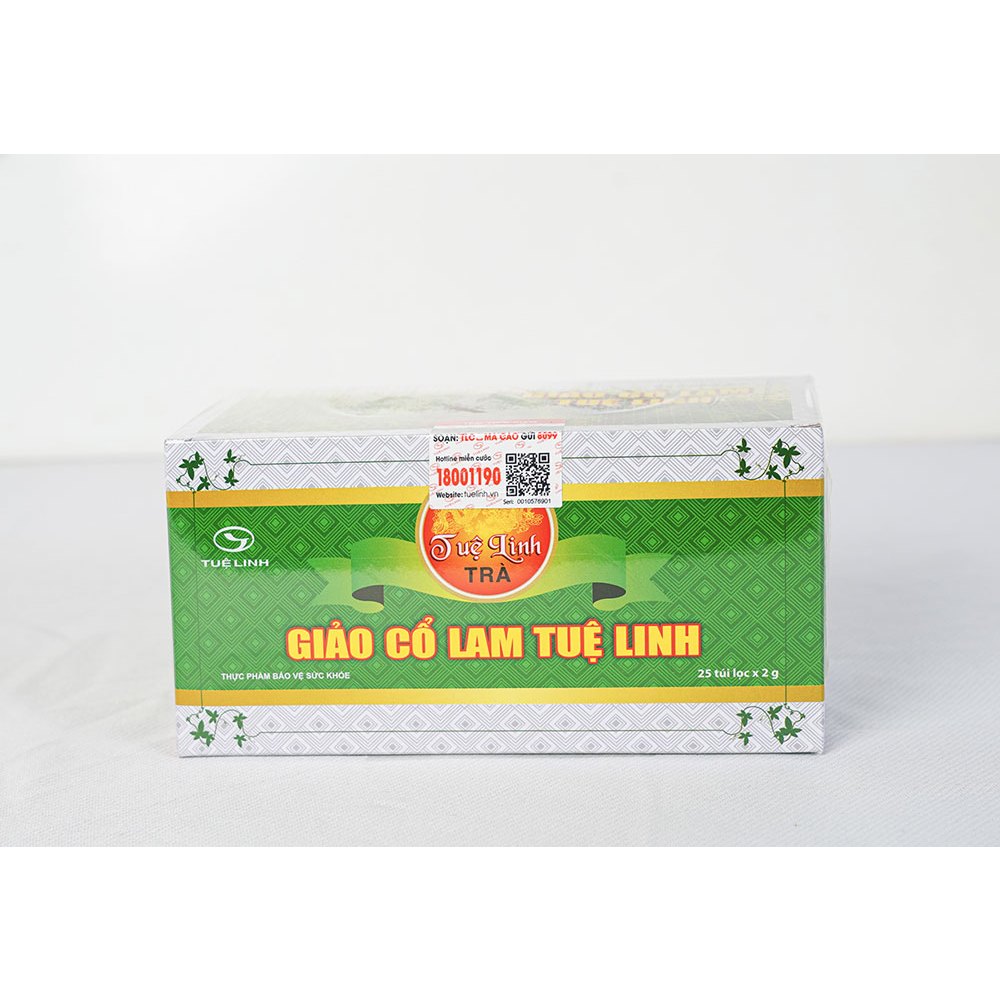 Trà Giảo Cổ Lam Tuệ Linh- Hỗ trợ Phòng ngừa Bệnh Tim Mạch, Tiểu Đường