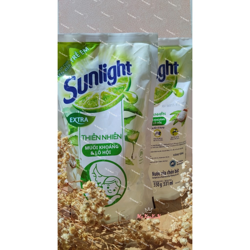Nước Rửa Chén Bát Sunlight 550 g [GIFT]