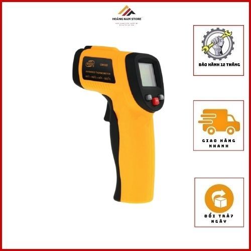 Máy đo nhiệt độ từ xa GM550 , đo mọi ngóc ngách không thể chạm tới được
