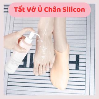  Tất Vớ Silicon Ủ Chân Dưỡng Ẩm Da Bảo Vệ Da Mềm Mịn Hồng Hào Tất Ủ Chân Ủ Kem Thẩm Thấu Vào Da Hiệu Quả 