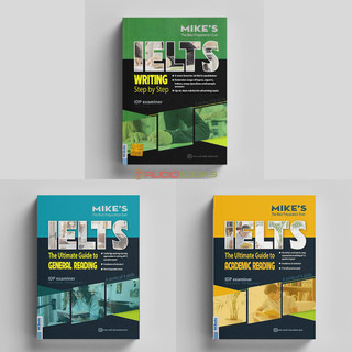 Sách - Combo IELTS MIKE - Ielts Reading and Ielts Writting Dành Cho Người Tự Học