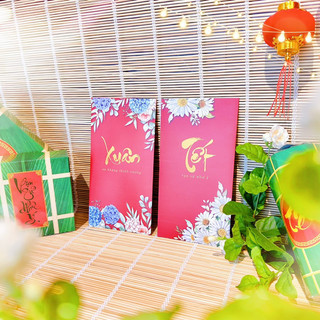 𝟓𝟎 𝐁𝐀𝐎 𝐋𝐈̀ 𝐗𝐈̀ 𝐓𝐄̂́𝐓 𝐜𝐚𝐨 𝐜𝐚̂́𝐩 9x17cm cán màng mờ