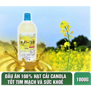 Dầu ăn hạt cải canola nhật
