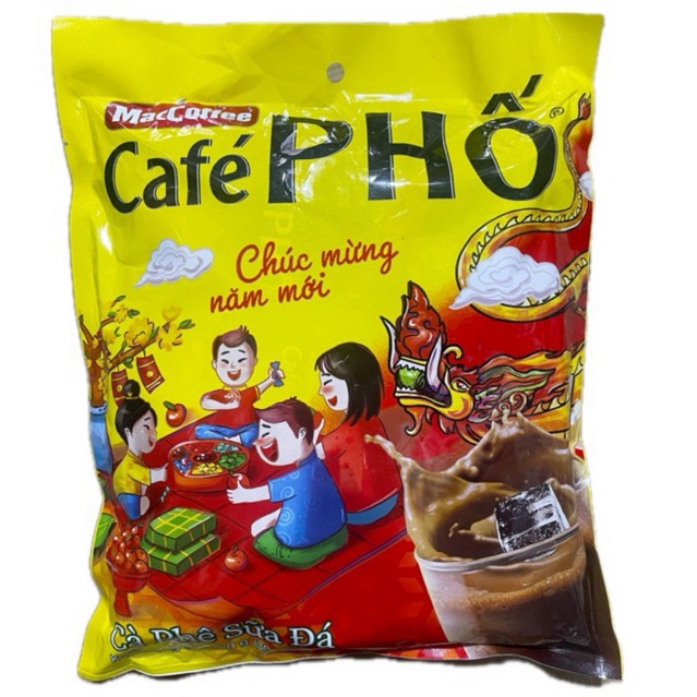 Cà phê sữa đá MacCoffee cafe Phố bịch ( 30 gói x 24g ) Date 2026