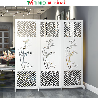 Bình phong vách ngăn cây trúc phong thủy thương hiệu TIMIO (CHỈ BÁN TỪ 2 TẤM TRỞ LÊN) - TG481