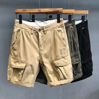 Quần Short Nam Phối Túi Hộp Mẫu GV01 Thời Trang Cao Cấp PONIVA Chất Liệu Kaki Dày Dặn Chuẩn Form