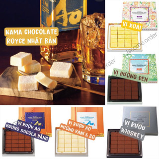 [SHIP HOẢ TỐC KÈM ĐÁ KHÔ] NAMA CHOCOLATE ROYCE NHẬT BẢN (NHIỀU VỊ)