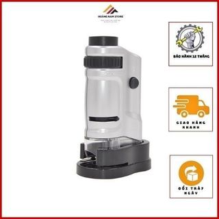 Kính lúp cầm tay độ có đèn led trợ sáng độ phóng đại 20X-40X