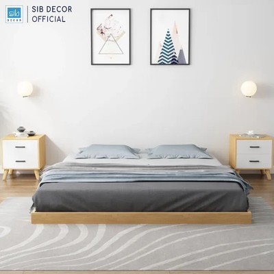 [Chỉ giao lắp tại TP.HCM] Giường Bệt Tatami Kiểu Nhật Đơn Giản GN29 SIB Decor