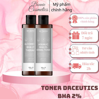 Toner DrCeutics BHA 2% làm sạch và cân bằng da 200ml - BonnieCosmetics