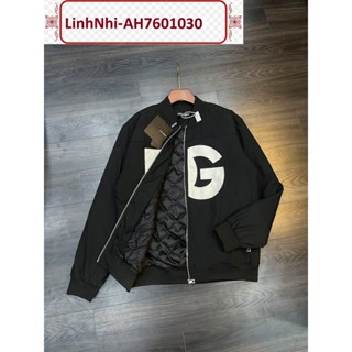  Áo Khoác Mùa Đông Nam Nữ Khoá Kéo In CHỮ DG Cực  Chất 