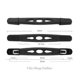 Quai xách, tay cầm vali thay thế dài 23cm