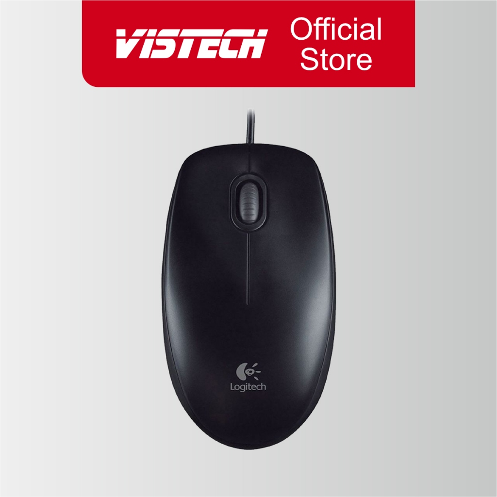 Chuột có dây Logitech B100