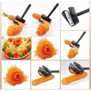 Dụng cụ xoáy tỉa hoa cà rốt