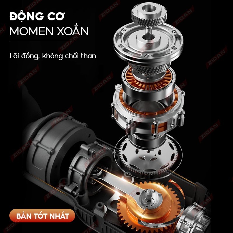 Máy massage cầm tay V1 ZiDan 32 chế độ giảm đau mỏi cơ bắp mát xa lưng vai cổ gáy mat xa toàn thân có đèn led