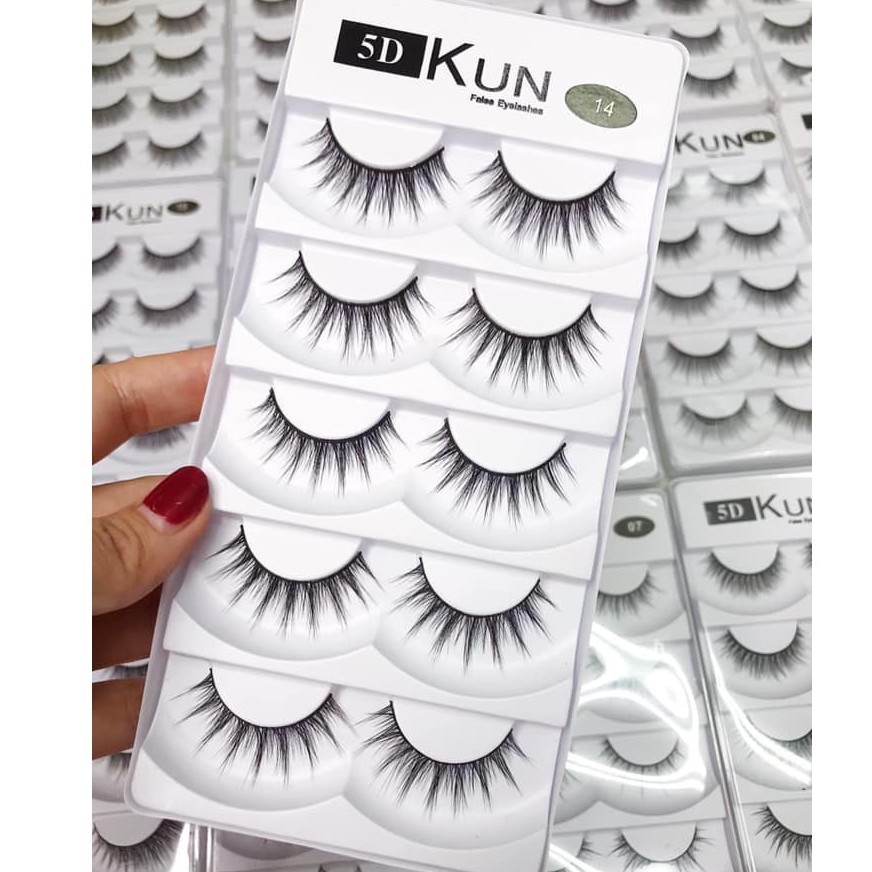 Mi Chồn 5D KUN 5 Đôi Sợi Mi Tơi Xịn Bán Cực Chạy