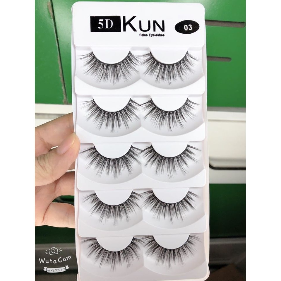 Mi Chồn 5D KUN 5 Đôi Sợi Mi Tơi Xịn Bán Cực Chạy