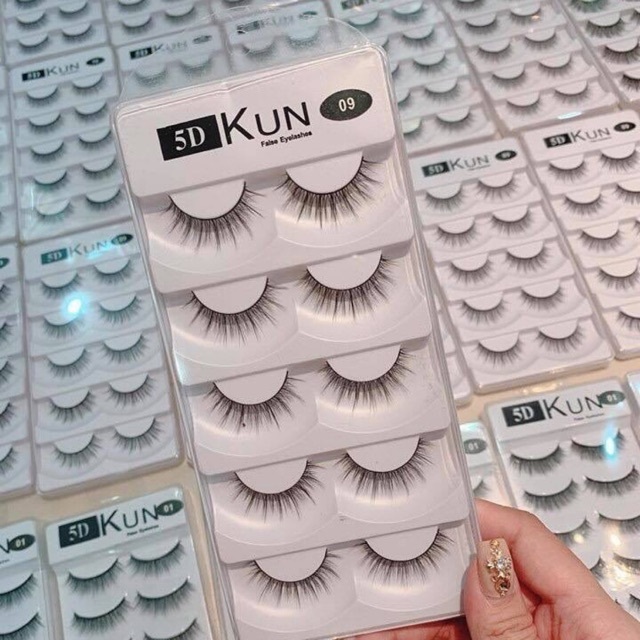 Mi Chồn 5D KUN 5 Đôi Sợi Mi Tơi Xịn Bán Cực Chạy
